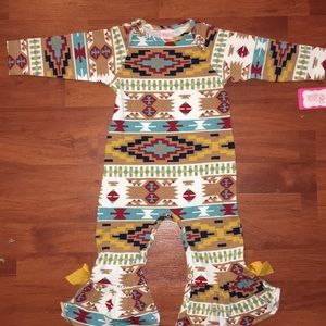 Ric Rac and Ruffles romper